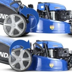 Hyundai HYM510SPEZ Self-Propelled Petrol Lawn Mower 51cm -Cheap Blade Spray Store 19 1 46976