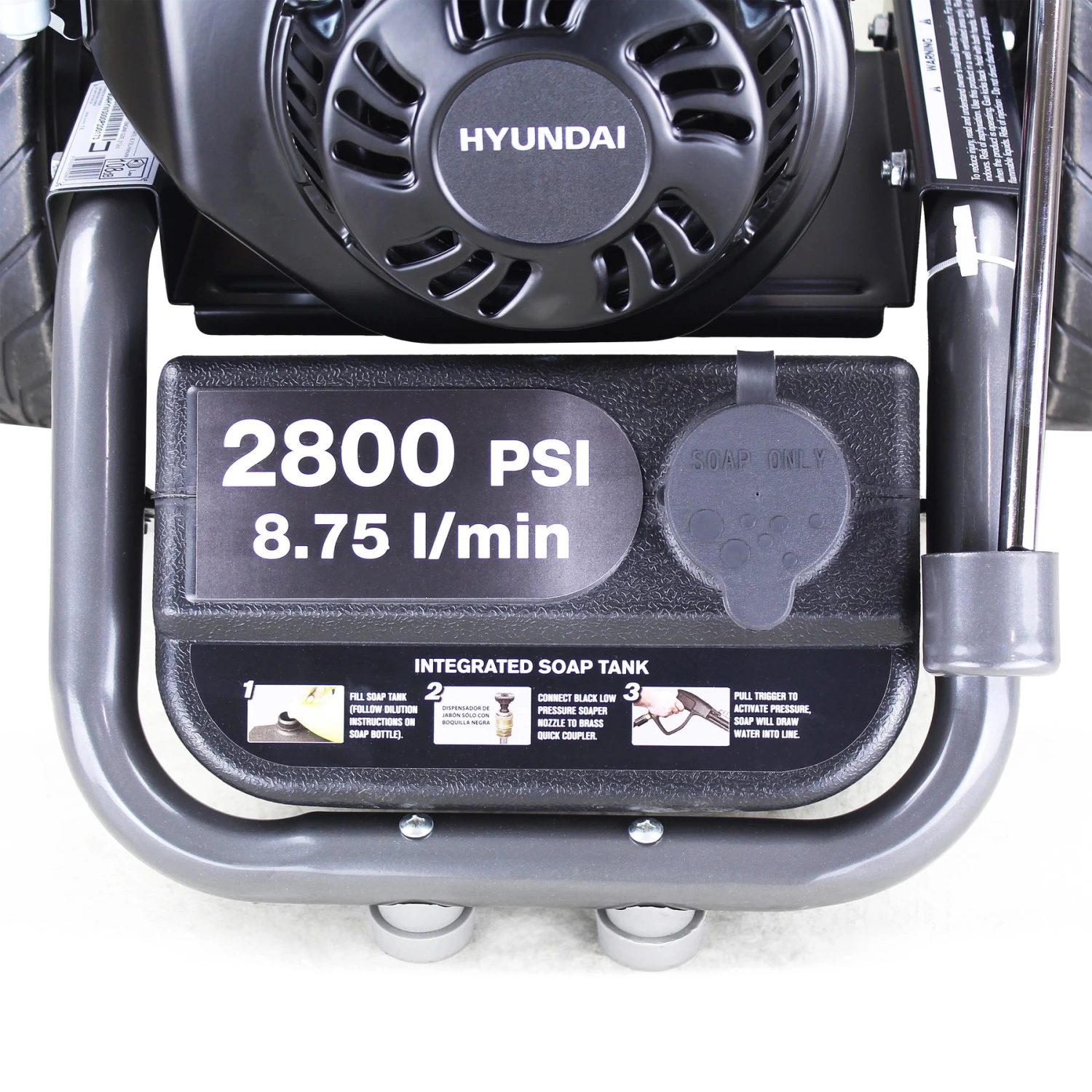 Hyundai HYW3000P2 Petrol Pressure Washer 6 Hyundai HYW3000P2 Petrol Pressure Washer - Image 4