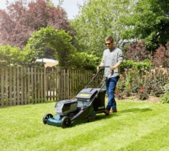 Hayter Harrier 48 Cordless Variable Speed Lawn Mower -Cheap Blade Spray Store hayterharrier48lifestyle5565 195 lrg