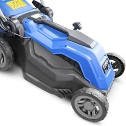 Hyundai HYM3800E Electric Roller Mulching Lawn Mower 38cm -Cheap Blade Spray Store hym3800e 02 4 2 59915