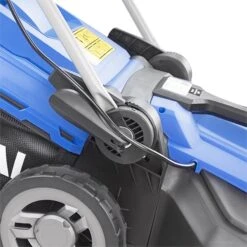 Hyundai HYM3800E Electric Roller Mulching Lawn Mower 38cm -Cheap Blade Spray Store hym3800e 13 1 2 56588